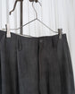 saby TWO TUCK TROUSERS-Bishu Japan Flow dyeing Fab-