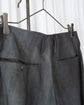 saby TWO TUCK TROUSERS-Bishu Japan Flow dyeing Fab-