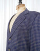 Made in ITALT Yves Saint Laurent Linen Check Shirt Jacket