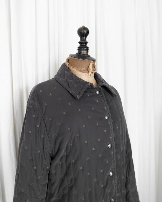 HERMÈS by Martin Margiela Quilted Paddock Coat Made in France