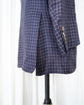 Made in ITALT Yves Saint Laurent Linen Check Shirt Jacket