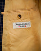 Made in ITALT Yves Saint Laurent Linen Check Shirt Jacket