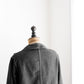 1920~1930’s AP MICHEL Beatiful patched Black moleskin work jacket "V pocket"