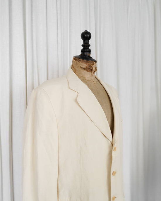 Made in Italy YVES SAINT LAURENT Silk Linen Jacket