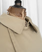 80s BALLANTYNE "LONDRA/B" Cotton Gabardine Double Breasted Trench Coat Made in ITARY
