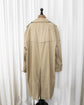 80s BALLANTYNE "LONDRA/B" Cotton Gabardine Double Breasted Trench Coat Made in ITARY