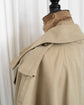 80s BALLANTYNE "LONDRA/B" Cotton Gabardine Double Breasted Trench Coat Made in ITARY