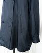 80s PRADA "Light Blue Tag" Double Breasted Tessuto Nylon Short Coat "Design by Miuccia Prada"