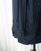 80s PRADA "Light Blue Tag" Double Breasted Tessuto Nylon Short Coat "Design by Miuccia Prada"