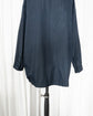 80s PRADA "Light Blue Tag" Double Breasted Tessuto Nylon Short Coat "Design by Miuccia Prada"