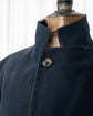 1990s Loro Piana Peached Moleskin Single Chesterfield Coat Made in ITARY