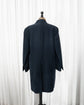 1990s Loro Piana Peached Moleskin Single Chesterfield Coat Made in ITARY