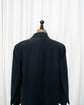 1990s Loro Piana Peached Moleskin Single Chesterfield Coat Made in ITARY