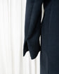1990s Loro Piana Peached Moleskin Single Chesterfield Coat Made in ITARY