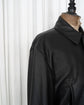 HERMÈS Paris  Deerskin Leather Car Coat Made in France