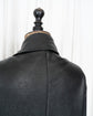 HERMÈS Paris  Deerskin Leather Car Coat Made in France