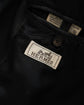 HERMÈS Paris  Deerskin Leather Car Coat Made in France