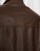 BRUNELLO CUCINELLI A-2 Type Nappa Leather Military Bomber Jacket Made in ITARY