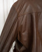 BRUNELLO CUCINELLI A-2 Type Nappa Leather Military Bomber Jacket Made in ITARY