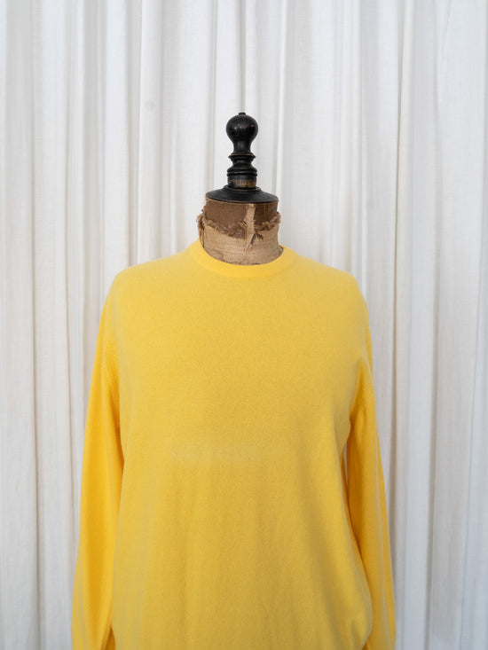 1990s MADE IN SCOTLAND BALLANTYNE Pure Cashmere Crew Neck Knit Size 46