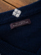 2000s MADE IN ITARY BALLANTYNE Pure Cashmere Vneck Birdseye Knit Size 46