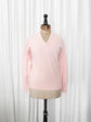 1980s MADE IN SCOTLAND BALLANTYNE Pure Cashmere Vneck Knit Size 40
