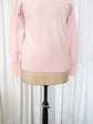 1980s MADE IN SCOTLAND BALLANTYNE Pure Cashmere Vneck Knit Size 40