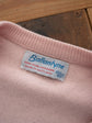 1980s MADE IN SCOTLAND BALLANTYNE Pure Cashmere Vneck Knit Size 40
