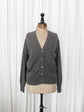1980s MADE IN SCOTLAND BALLANTYNE Pure Cashmere Knit Cardigan Size 40