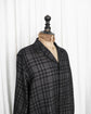 Saby LAPEL SHIRT -Bishu Japan Wool Plaid FAB -