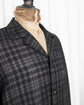 Saby LAPEL SHIRT -Bishu Japan Wool Plaid FAB -