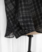 Saby LAPEL SHIRT -Bishu Japan Wool Plaid FAB -