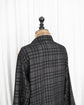Saby LAPEL SHIRT -Bishu Japan Wool Plaid FAB -