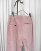 saby WIDE CORD EASY PANTS -Pigment Stone Wash-