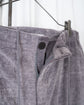 saby WIDE CORD EASY PANTS -Pigment Stone Wash-
