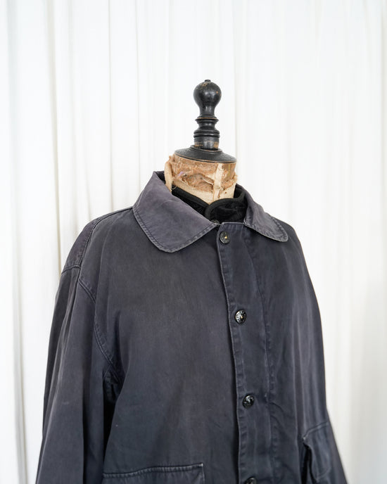 Early 1990s Stone island Blue raso gommato jacket