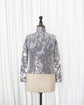 SOFT PORTRAIT FOIL HIGHNECK LONG SLEEVE TOP