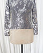 SOFT PORTRAIT FOIL HIGHNECK LONG SLEEVE TOP