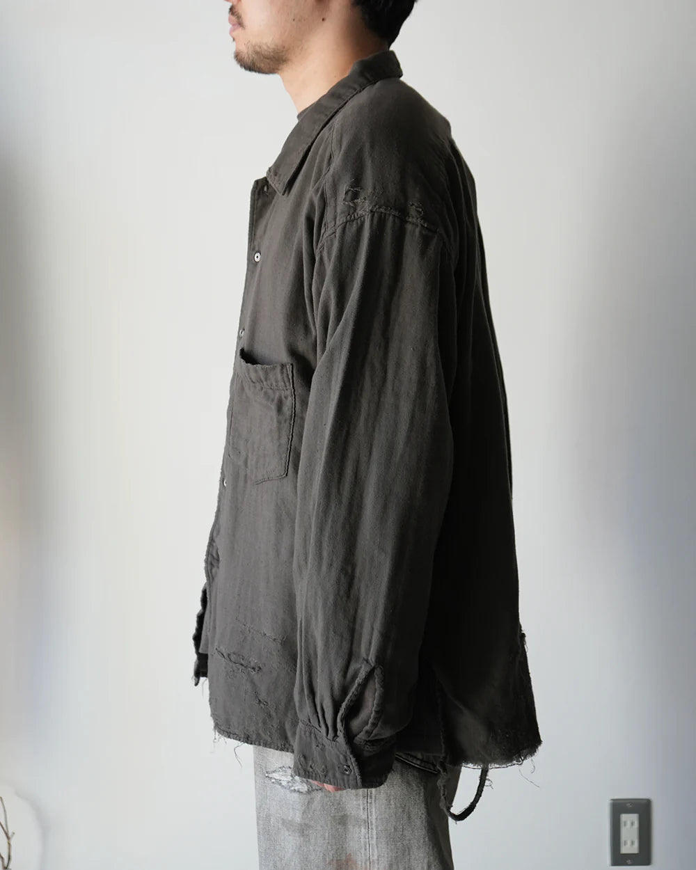 DOUBLEGAUZE CRASH LS SHIRT – Maison ma Manière DOUBLEGAUZE CRASH LS SHIRT – Maison ma Manière