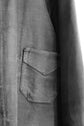 1930~1940’s LE TRAVAILLEUR GALLICE Beatiful patched Black moleskin work jacket "V pocket & 6 buttons"