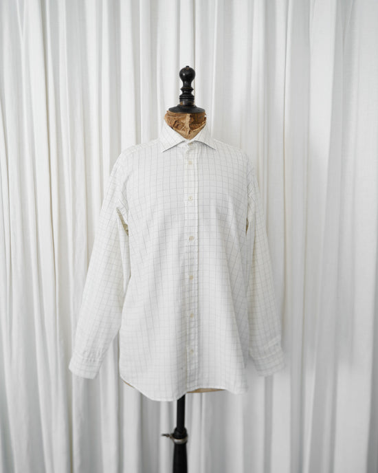 HERMES Made in France cotton serie button shirt