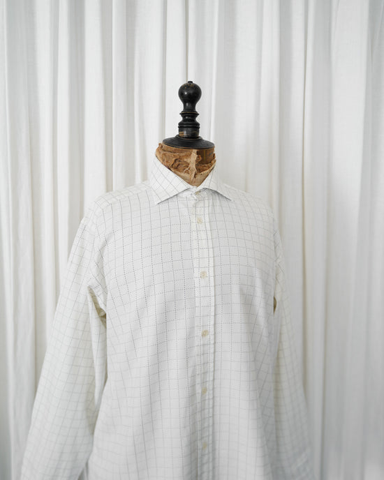HERMES Made in France cotton serie button shirt