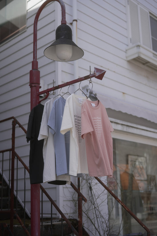 MAISON MA MANIERE LOGO S/S TEE