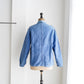 1940’s LE MONT ST MICHEL Blue moleskin work jacket "V pocket"