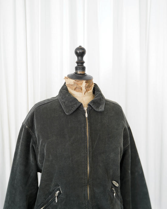Made in Euro OXBOW Corduroy zip jacket