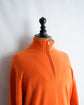 HERMES Made in Italy Half zip cashmere knit