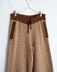 DRIES VAN NOTEN Made in BELGIUM wool jacquard knit pants