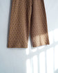 DRIES VAN NOTEN Made in BELGIUM wool jacquard knit pants