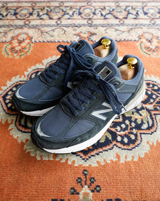 NEW BALANCE 990V5 NAVY 27.5CM U.S.A.