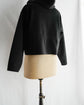 TW MILAN RIB CROPPED HOODIE JACKET